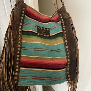Keep it Gypsy fringe LV purse